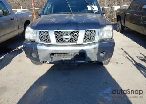 2007 Nissan Titan Se from USA, damaged, VIN 1N6BA07A57N243026